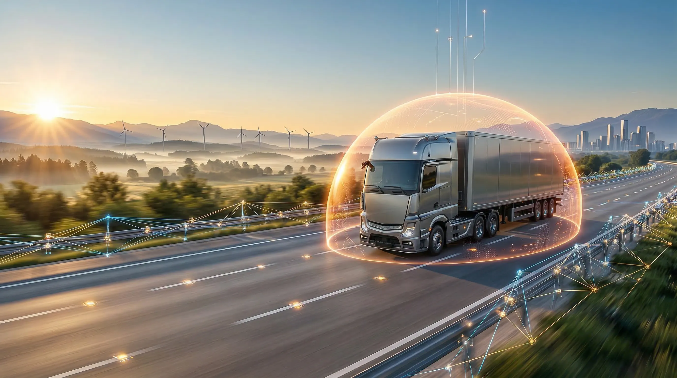 Autonomous Truck Background